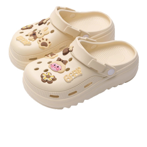 厚底洞洞鞋女款夏季外穿2025新款eva防滑防臭沙灘踩屎感拖鞋女夏 厚底洞洞鞋女款夏季外穿2025新款eva防滑防臭沙灘踩屎感拖鞋女夏