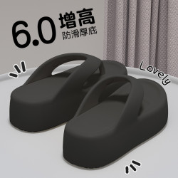 厚底人字拖女外穿2025新款夏季時尚超火海邊沙灘防滑防臭eva涼拖