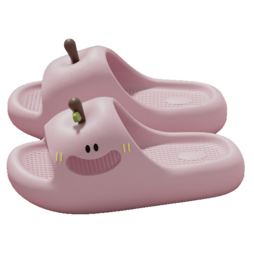 中大兒童涼拖鞋女夏季2025新款居家防滑卡通紅蘋果外穿親子涼拖男 中大兒童涼拖鞋女夏季2025新款居家防滑卡通紅蘋果外穿親子涼拖男