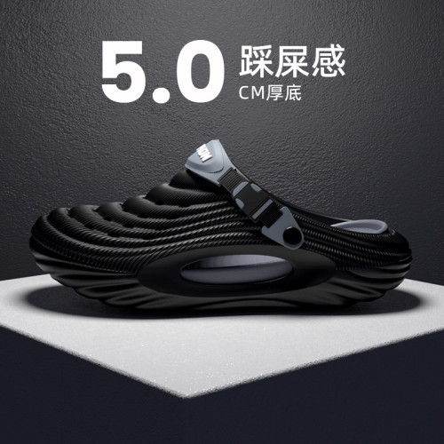 抖音爆款洞洞鞋男款夏季外穿2025新款沙灘鞋防滑踩屎感包頭拖鞋男 抖音爆款洞洞鞋男款夏季外穿2025新款沙灘鞋防滑踩屎感包頭拖鞋男