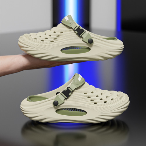 抖音爆款洞洞鞋男款夏季外穿2025新款沙灘鞋防滑踩屎感包頭拖鞋男 抖音爆款洞洞鞋男款夏季外穿2025新款沙灘鞋防滑踩屎感包頭拖鞋男