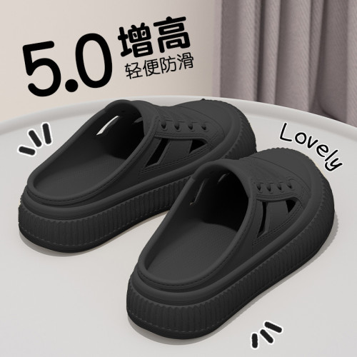 運動涼鞋夏季2025新款室內包頭半拖鞋戶外穿百搭休閒板鞋夏季女士 運動涼鞋夏季2025新款室內包頭半拖鞋戶外穿百搭休閒板鞋夏季女士