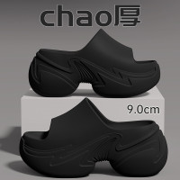 厚底拖鞋女款夏季增高跟2025新款防滑戶外穿潮流百搭涼拖鞋女夏季