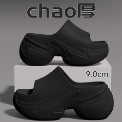 厚底拖鞋女款夏季增高跟2025新款防滑戶外穿潮流百搭涼拖鞋女夏季