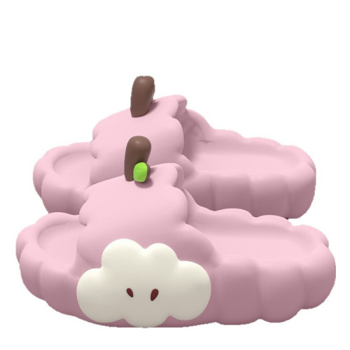 孕婦防滑拖鞋女2025新款夏季外穿厚底室內家居家用防臭涼拖鞋女士