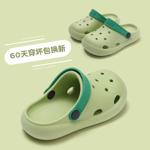 夏季兒童涼拖洞洞鞋中童大童浴室防滑透氣可外穿EVA材質童洞洞鞋 夏季兒童涼拖洞洞鞋中童大童浴室防滑透氣可外穿EVA材質童洞洞鞋