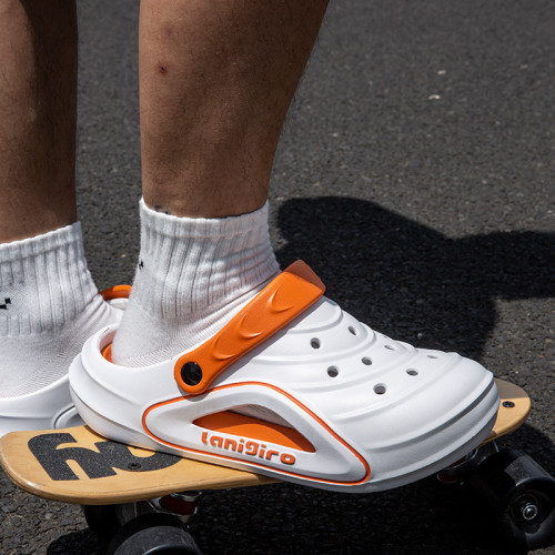 2025新款洞洞鞋男夏季外穿沙灘開車厚底防滑耐磨男士運動包頭拖鞋 2025新款洞洞鞋男夏季外穿沙灘開車厚底防滑耐磨男士運動包頭拖鞋