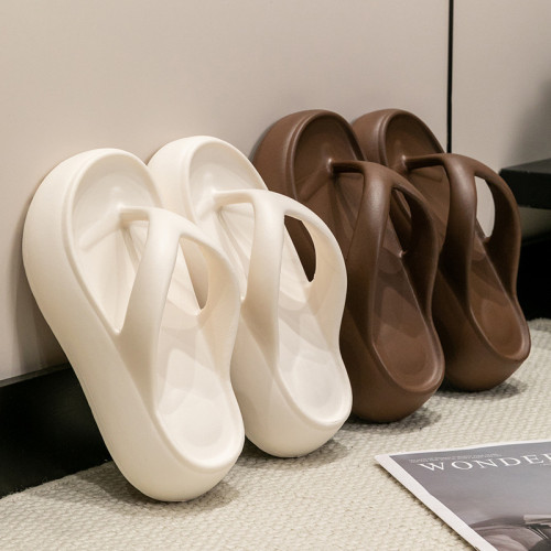 時尚百搭厚底人字拖鞋女夏外穿EVA厚底防滑增高沙灘夾腳涼拖鞋 時尚百搭厚底人字拖鞋女夏外穿EVA厚底防滑增高沙灘夾腳涼拖鞋