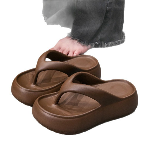 時尚百搭厚底人字拖鞋女夏外穿EVA厚底防滑增高沙灘夾腳涼拖鞋 時尚百搭厚底人字拖鞋女夏外穿EVA厚底防滑增高沙灘夾腳涼拖鞋