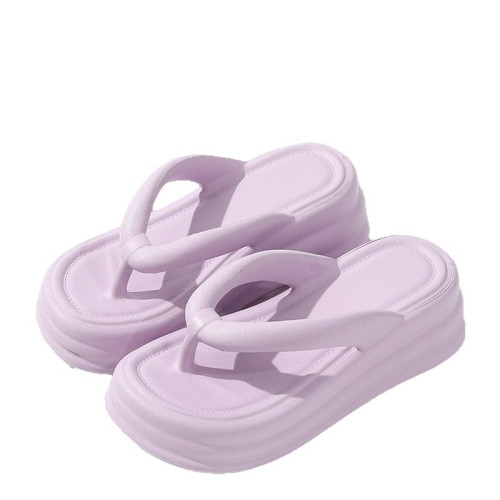 女士厚底人字拖踩屎感人字拖個性潮流時尚百搭夏季外穿高級感防滑 女士厚底人字拖踩屎感人字拖個性潮流時尚百搭夏季外穿高級感防滑