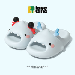 哪吒敖丙小萌鯊兒童拖鞋2025新款男童室內防滑洗澡夏季寶寶涼拖鞋