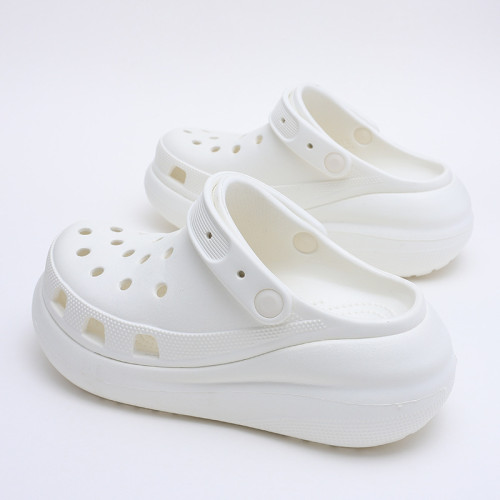 白敬亭同款泡芙洞洞鞋夏季厚底外穿松糕底情侶沙灘男踩屎感涼拖鞋 白敬亭同款泡芙洞洞鞋夏季厚底外穿松糕底情侶沙灘男踩屎感涼拖鞋