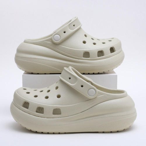 白敬亭同款泡芙洞洞鞋夏季厚底外穿松糕底情侶沙灘男踩屎感涼拖鞋 白敬亭同款泡芙洞洞鞋夏季厚底外穿松糕底情侶沙灘男踩屎感涼拖鞋