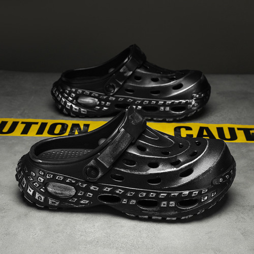 輪胎防滑鞋男運動款夏季外穿潮牌2025沙灘戶外厚底拖鞋男士夏 輪胎防滑鞋男運動款夏季外穿潮牌2025沙灘戶外厚底拖鞋男士夏