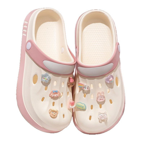 夏季洞洞鞋女士外穿踩屎感網紅超火沙灘防滑防臭包頭涼拖鞋男 夏季洞洞鞋女士外穿踩屎感網紅超火沙灘防滑防臭包頭涼拖鞋男