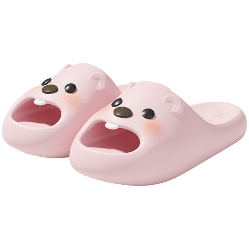 可愛女生拖鞋夏季外穿新款室內家居洗澡一字拖EVA厚底沙灘涼拖鞋 可愛女生拖鞋夏季外穿新款室內家居洗澡一字拖EVA厚底沙灘涼拖鞋