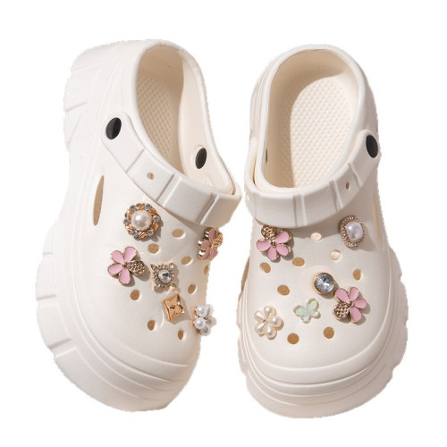 厚底洞洞鞋女款夏季外穿網紅絕美海邊沙灘防滑包頭增高涼拖鞋女夏 厚底洞洞鞋女款夏季外穿網紅絕美海邊沙灘防滑包頭增高涼拖鞋女夏