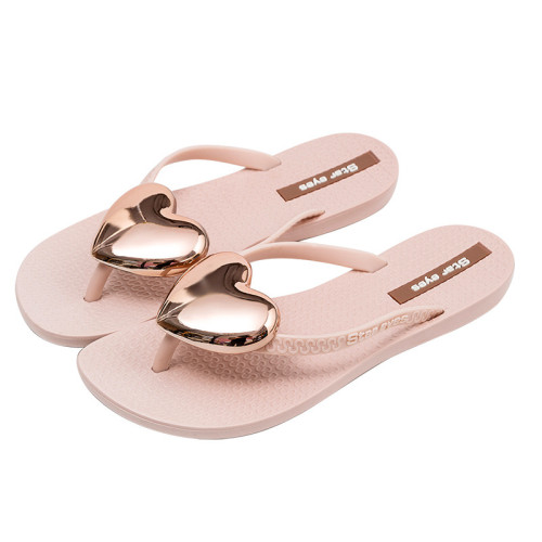 網紅夏季新款愛心人字拖鞋女時尚外穿防滑百搭休閒沙灘夾趾涼拖鞋 網紅夏季新款愛心人字拖鞋女時尚外穿防滑百搭休閒沙灘夾趾涼拖鞋