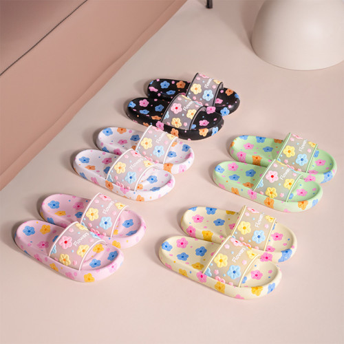 花花拖鞋2025新款甜美花朵拖鞋防滑浴室一字拖踩屎感外穿軟底拖鞋 花花拖鞋2025新款甜美花朵拖鞋防滑浴室一字拖踩屎感外穿軟底拖鞋