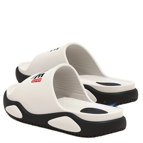 涼拖鞋男款夏季2025新款戶外運動防滑防臭厚底踩屎感拖鞋男士外穿