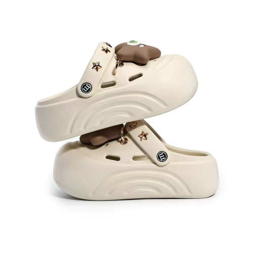 2025新款洞洞鞋女厚底時尚夏季沙灘防滑包頭透氣外穿涼拖 2025新款洞洞鞋女厚底時尚夏季沙灘防滑包頭透氣外穿涼拖