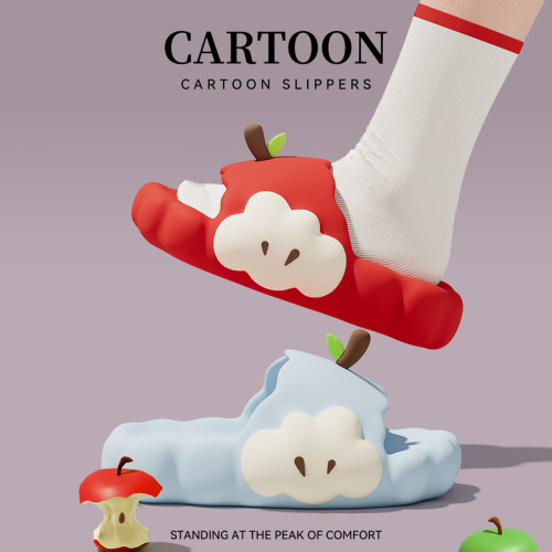 鴛鴦蘋果拖鞋女士夏季外穿2025新款網紅爆款防滑厚底可愛卡通涼拖 鴛鴦蘋果拖鞋女士夏季外穿2025新款網紅爆款防滑厚底可愛卡通涼拖
