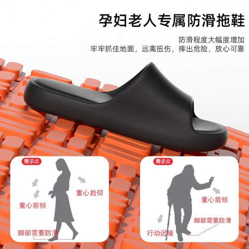 孕婦專用防滑拖鞋女2025新款夏季室內居家不臭腳中老年靜音拖鞋男