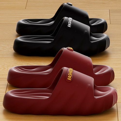 踩屎感拖鞋女夏季2024新款防滑防臭室內家居軟厚底情侶涼拖男外穿