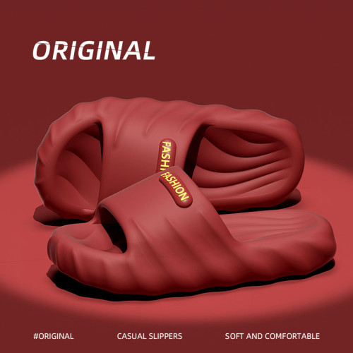 踩屎感拖鞋女夏季2024新款防滑防臭室內家居軟厚底情侶涼拖男外穿