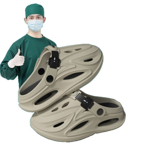 德國手術室拖鞋洞洞鞋男款夏季醫護專用eva防滑防臭外穿厚底沙灘 德國手術室拖鞋洞洞鞋男款夏季醫護專用eva防滑防臭外穿厚底沙灘