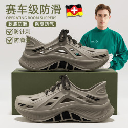 洞洞鞋男士夏季外穿2025新款厚底耐磨防滑不臭腳透氣登山開車涼鞋