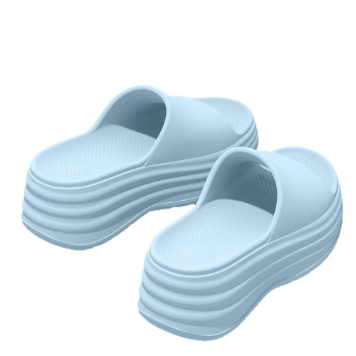 外穿厚底拖鞋女款夏季2025新款小個子增高防滑不臭腳eva涼拖女士