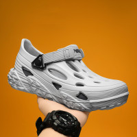 洞洞鞋男2026夏季新款駕車包頭拖外穿透氣踩屎感套腳涉水溯谿鞋