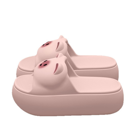 踩屎感拖鞋女款夏季外穿2025新款室內家居厚底小個子增高eva涼拖