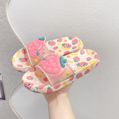 夏季可愛水果軟底拖鞋女外穿厚底少女心居家室內涼拖鞋女涼拖