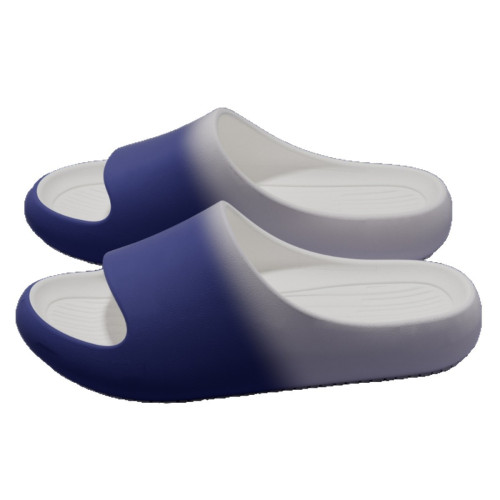 踩屎感拖鞋男士夏季外穿ins潮流網紅漸變色厚底防臭情侶涼拖鞋女