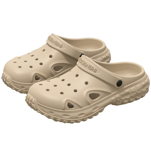 醫用手術室拖鞋男2025夏季新款外穿防滑防臭透氣厚底eva洞洞鞋男