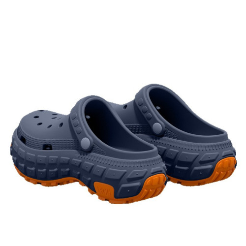 厚底洞洞鞋男士夏季外穿2025新款潮流耐磨防滑防臭開車倆穿涼拖 厚底洞洞鞋男士夏季外穿2025新款潮流耐磨防滑防臭開車倆穿涼拖