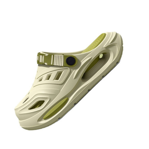 椰子洞洞鞋男款夏季2025新款戶外厚底防臭開車防滑兩穿休閒涼拖男 椰子洞洞鞋男款夏季2025新款戶外厚底防臭開車防滑兩穿休閒涼拖男