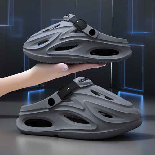 新款涉水兩用洞洞鞋厚底涼鞋EVA外穿防滑夏季戶外男款拖鞋 新款涉水兩用洞洞鞋厚底涼鞋EVA外穿防滑夏季戶外男款拖鞋