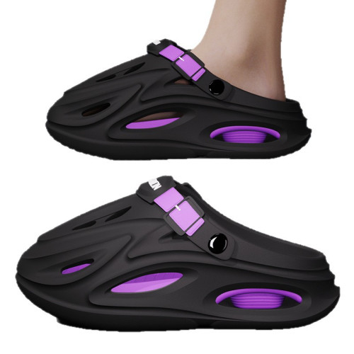 新款涉水兩用洞洞鞋厚底涼鞋EVA外穿防滑夏季戶外男款拖鞋 新款涉水兩用洞洞鞋厚底涼鞋EVA外穿防滑夏季戶外男款拖鞋