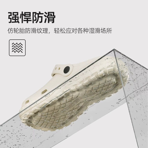 洞洞鞋男士夏季2025新款透氣防臭防滑開車戶外沙灘涼拖鞋男款外穿 洞洞鞋男士夏季2025新款透氣防臭防滑開車戶外沙灘涼拖鞋男款外穿