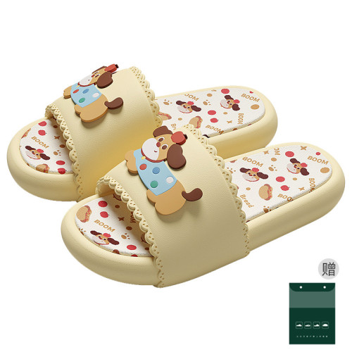 卡通拖鞋女士夏季新款家居室內透氣情侶浴室洗澡防滑涼拖鞋男