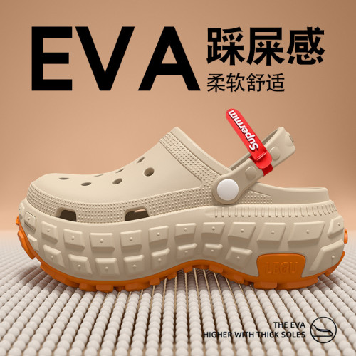 德國防滑手術室拖鞋男士2025新款夏季外穿洞洞鞋足弓防臭涼拖鞋男