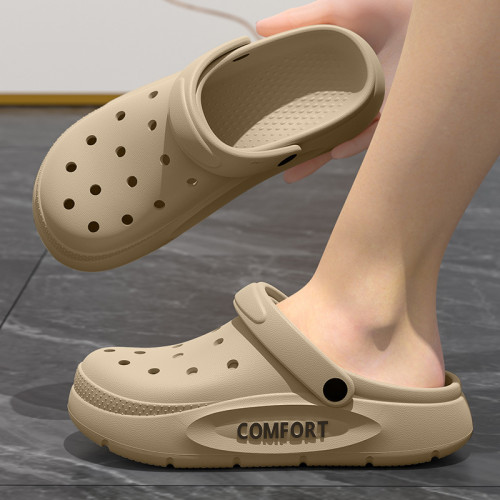 醫用手術室洞洞鞋2025夏季新款防滑防臭外穿不累腳厚底eva拖鞋男 醫用手術室洞洞鞋2025夏季新款防滑防臭外穿不累腳厚底eva拖鞋男