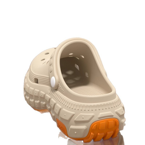 洞洞鞋男士夏季外穿防臭2025新款潮流厚底耐磨防滑開車倆穿涼拖男 洞洞鞋男士夏季外穿防臭2025新款潮流厚底耐磨防滑開車倆穿涼拖男