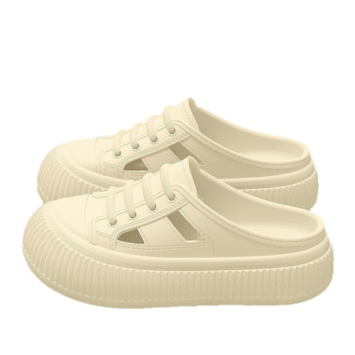 洞洞鞋女夏季2025新款外穿防滑舒適透氣踩屎感沙灘厚底包頭涼拖鞋 洞洞鞋女夏季2025新款外穿防滑舒適透氣踩屎感沙灘厚底包頭涼拖鞋