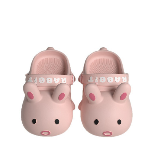 卡通可愛包頭兔子拖鞋女外穿夏超火2025新款學生宿舍防滑洞洞鞋女 卡通可愛包頭兔子拖鞋女外穿夏超火2025新款學生宿舍防滑洞洞鞋女