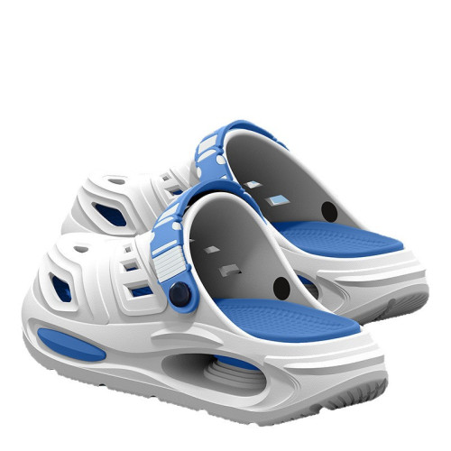 厚底洞洞鞋男士2025新款夏季外穿耐磨防滑防臭戶外釣魚兩穿涼拖鞋