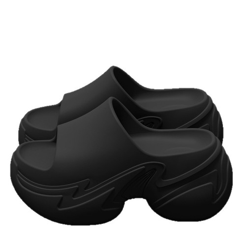 踩屎感厚底拖鞋女夏季外穿2025新款小個子增高時尚坡跟高跟涼拖鞋 踩屎感厚底拖鞋女夏季外穿2025新款小個子增高時尚坡跟高跟涼拖鞋